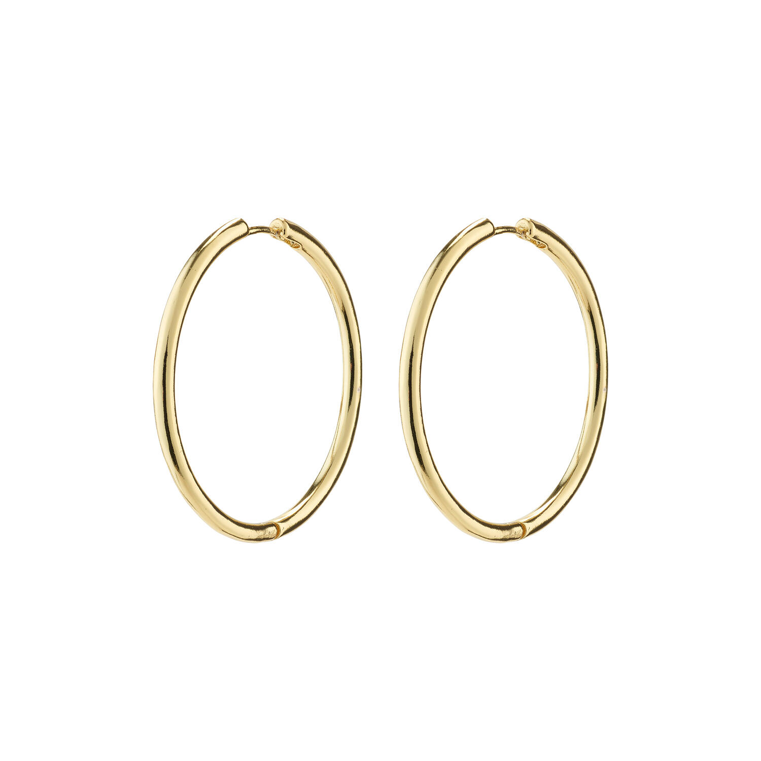 EANNA recycled maxi hoops, guldbelagt