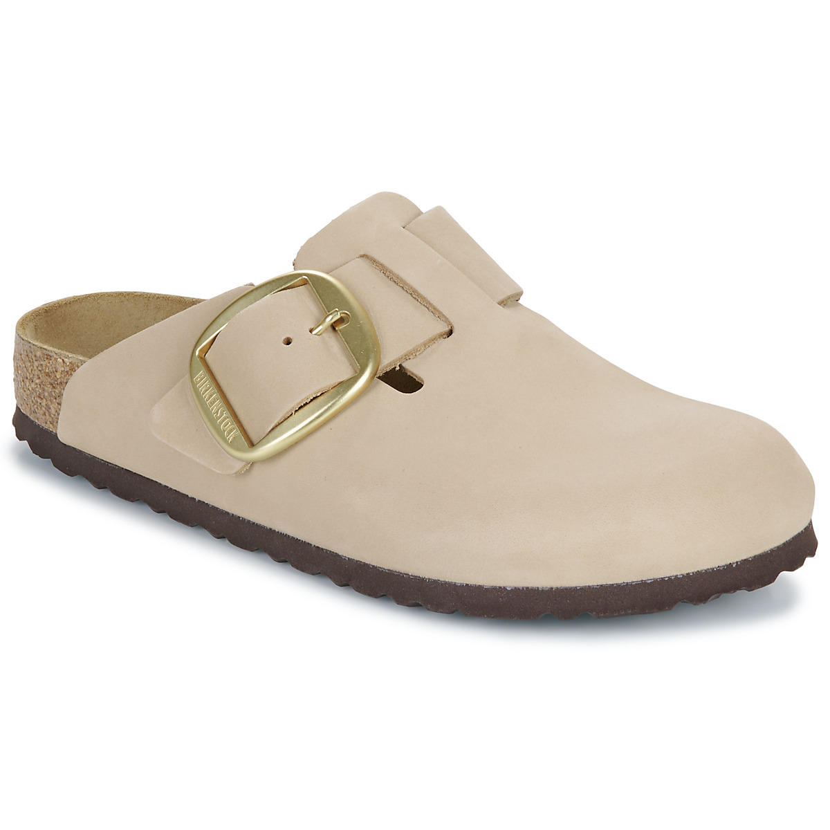 BIRKENSTOCK - Boston Big Buckle - Nubuck / Beige