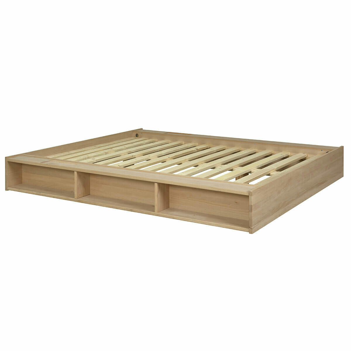 MALO - Pack lit avec matelas 160x200 cm bois massif