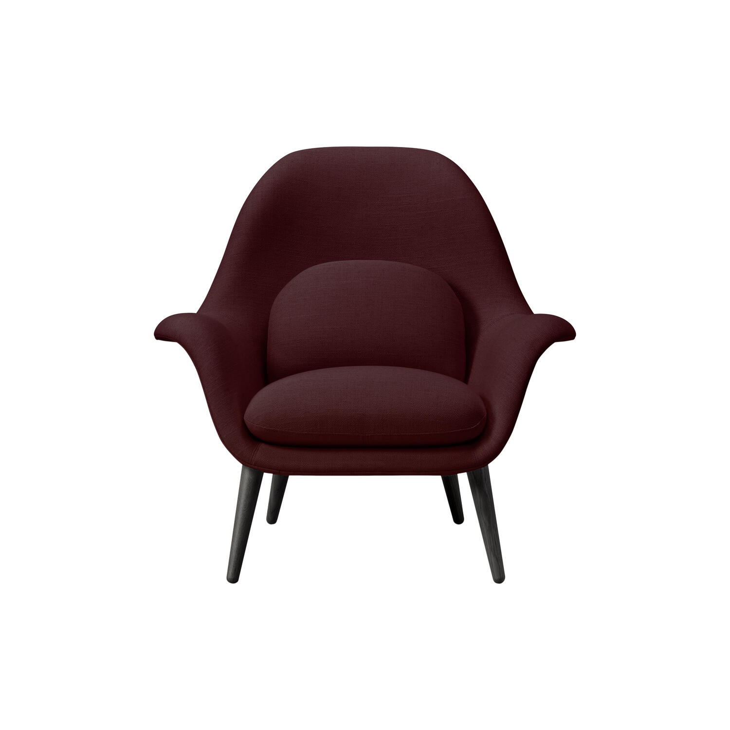 FF1770 Swoon Lounge Chair, Sunniva 662/sortlakeret eg