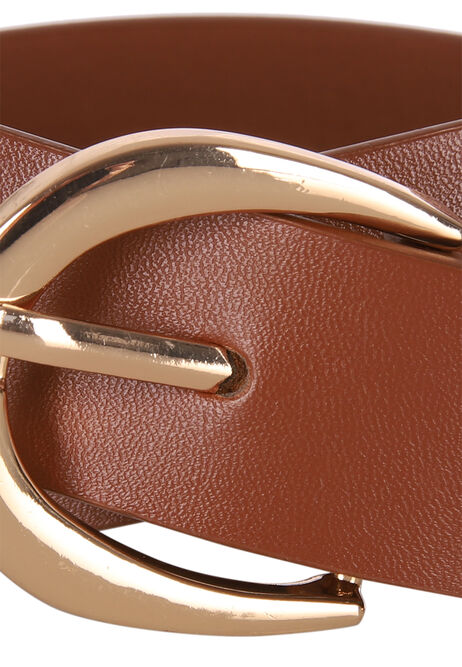 Womens Brown Jean Belt