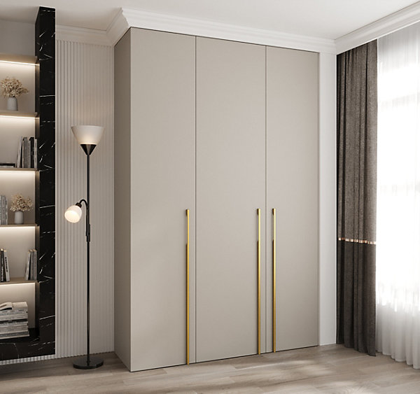 Armoire Como 3 a portes battantes H. 245 x L. 160 x P. 40, 3 portes