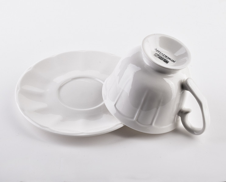 Filiżanka ze spodkiem 250ml HELLA 15,5xh8cm