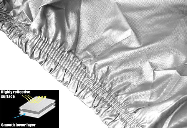 NNEDPE Caravan Cover with zip 16-19 ft