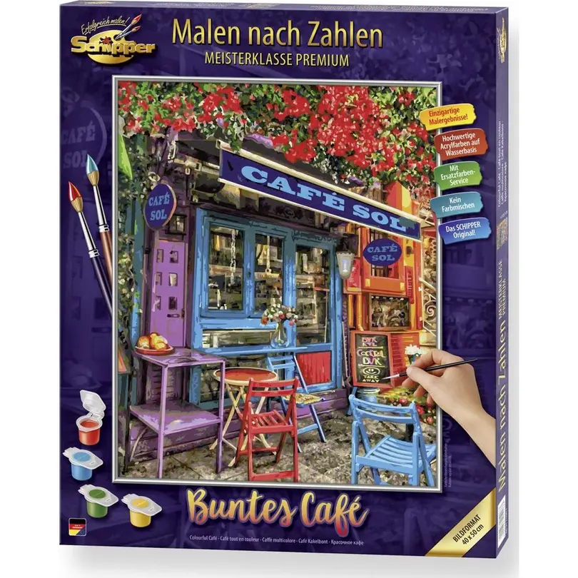 Bastelset Malen nach Zahlen