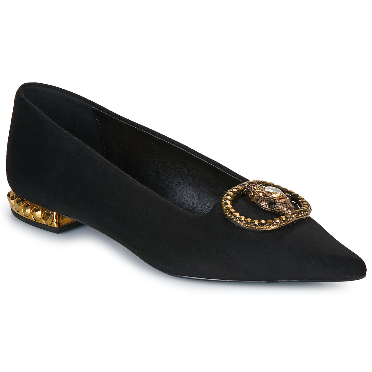 Exé Shoes - EMERY-202-FABRIC-BLACK - Black