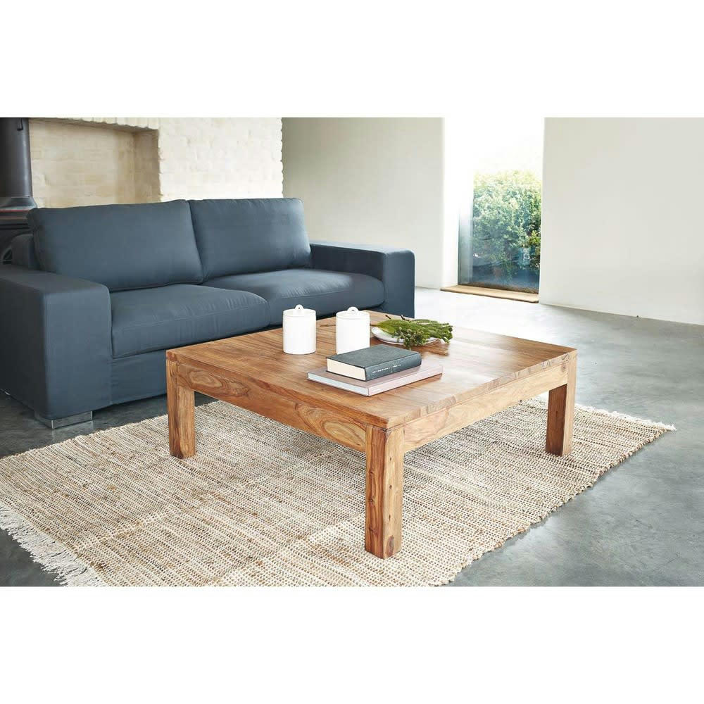 Stockholm - Table basse en sheesham massif