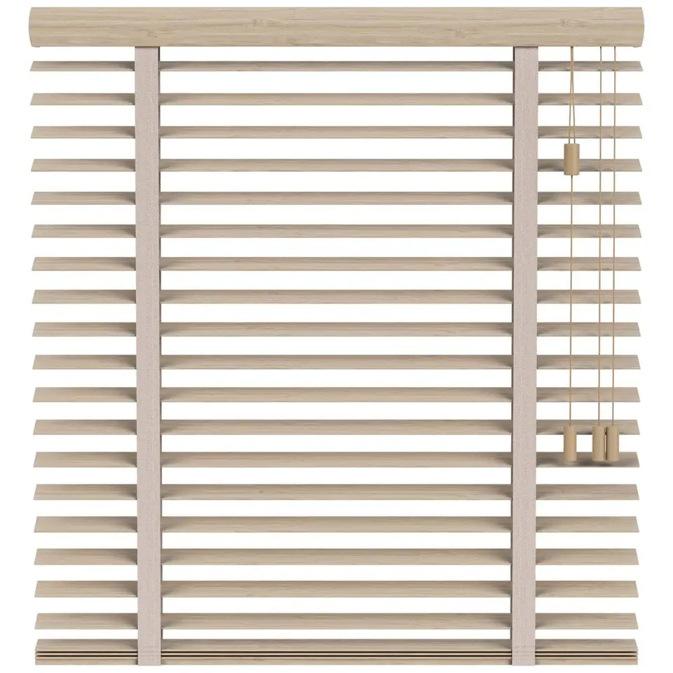 Fenstr bamboe jaloezie Tahiti 65mm - licht eiken (25951)
