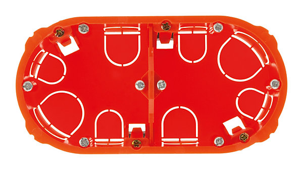 Boite placo double entraxe diamètre 65x40 entraxe 71 mm Zenitech