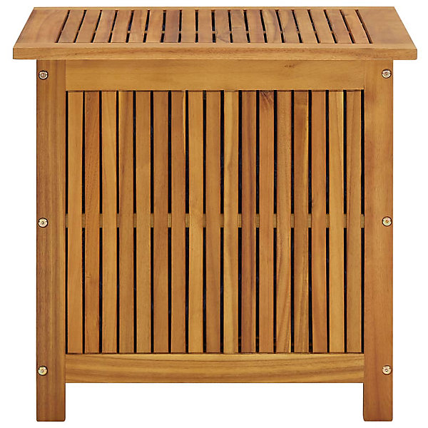 Coffre boîte meuble de jardin rangement bois Helloshop26