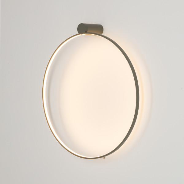 Lampa sufitowa CIRCOLO M oliwkowo-biała LED 1x21W 3000K 660lm Nowodvorski