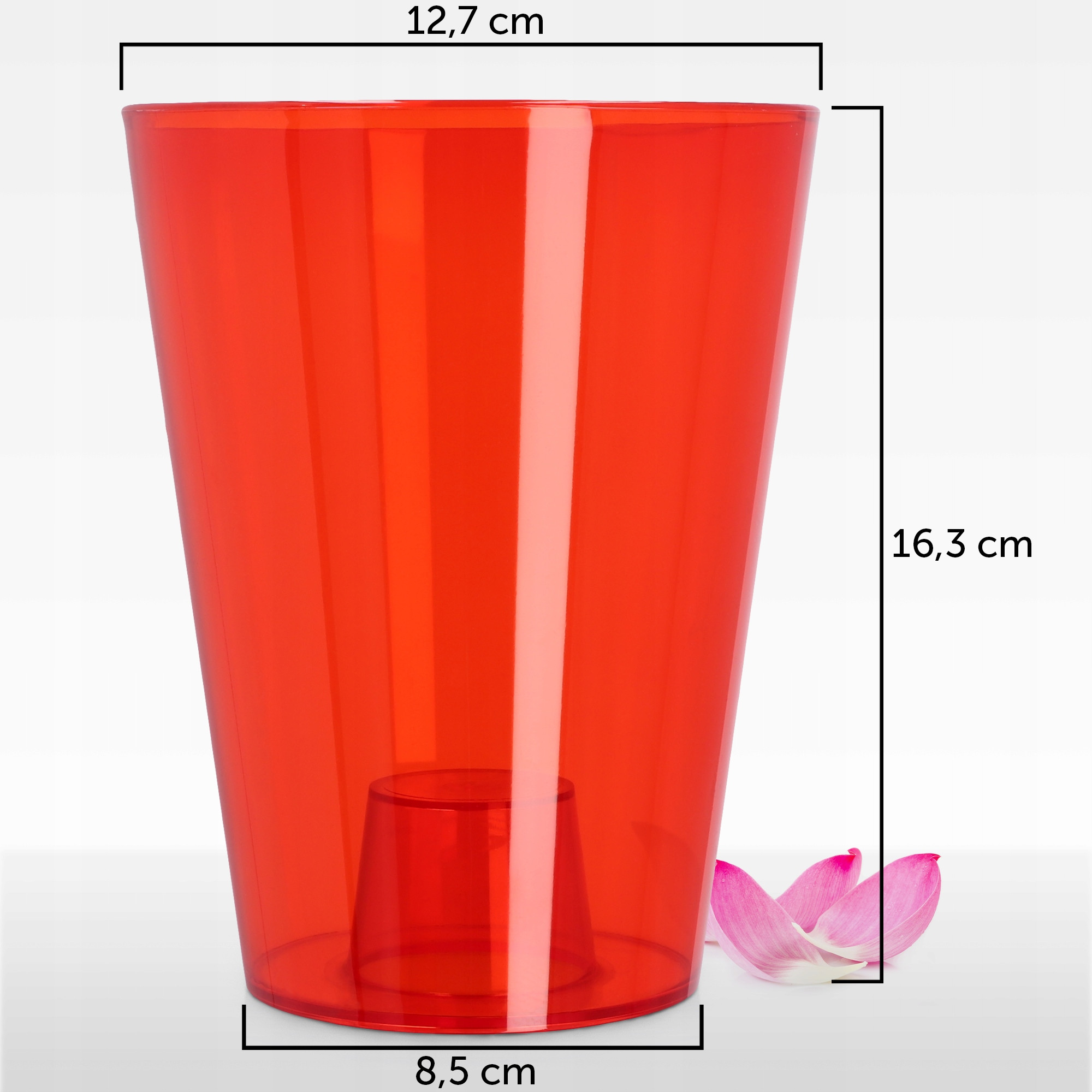 Doniczka Osłonka Donica Na Storczyka Kwiaty 12cm
