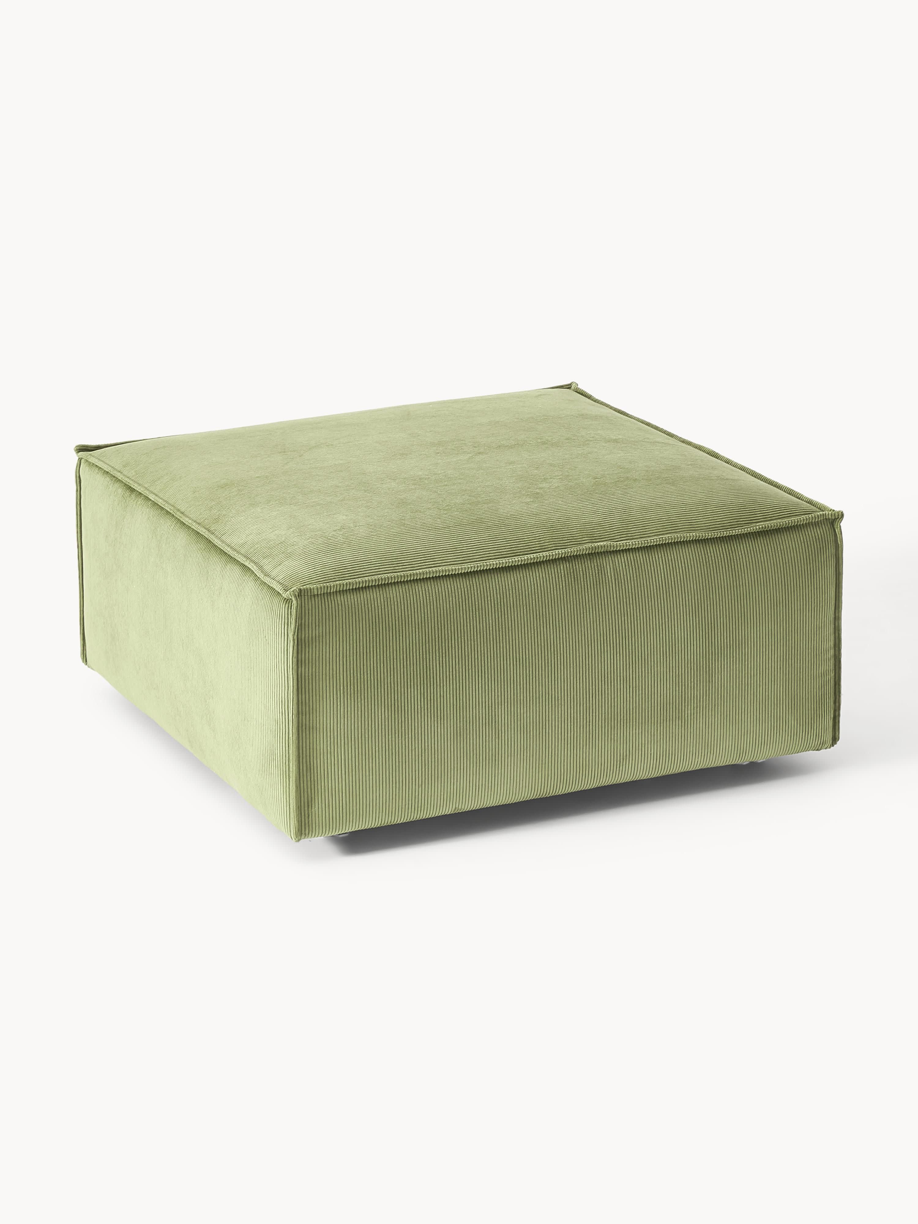 Sofa-Hocker Lennon aus Cord
