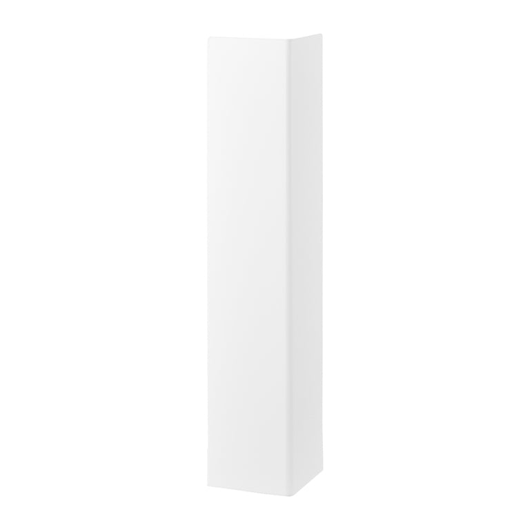 Yamazaki Tower Toiletrolhouder op wielen smal - Wit