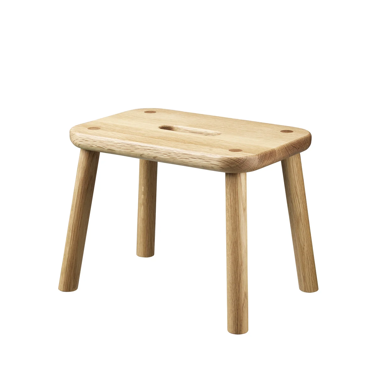 FDB Møbler - J181 Sønderup Hocker, Eiche natur