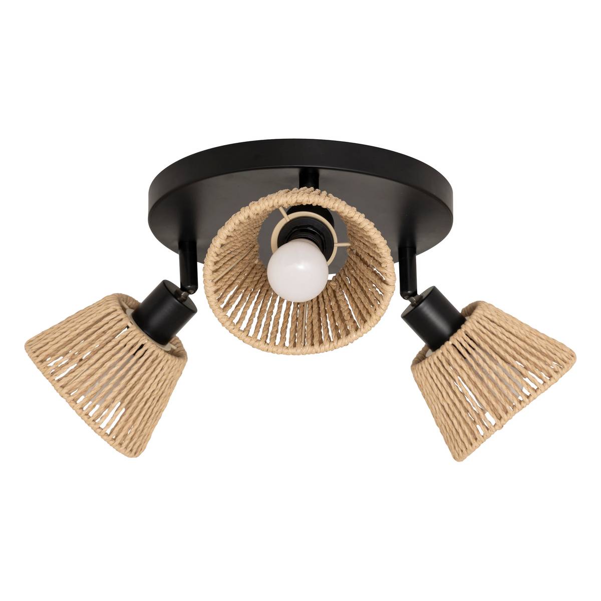 Ceiling Light "Myha" Beige, 25x21 cm