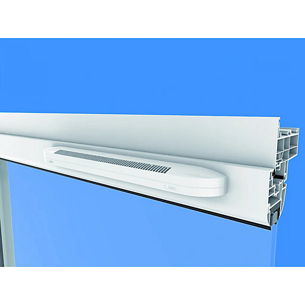 Entrée d'air autoréglable compact ESEA   capuchon façade CE2A - Débit (m3 h) 45