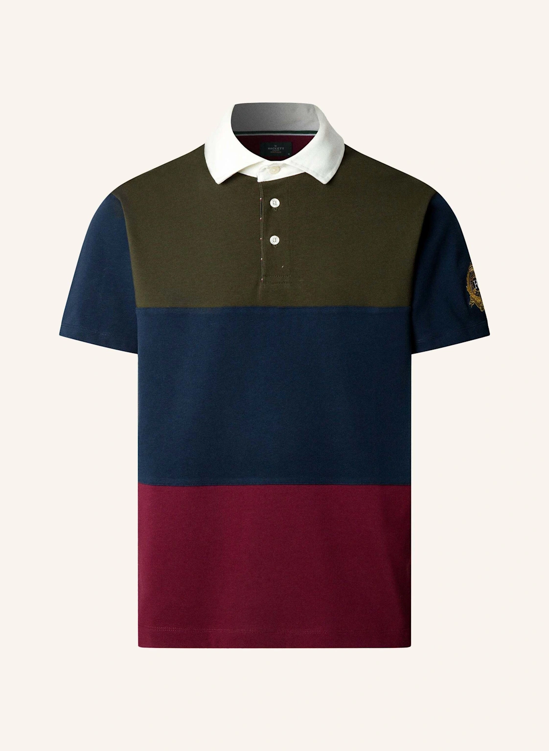 HACKETT LONDON Poloshirt HERITAGE H PC PATCH SS