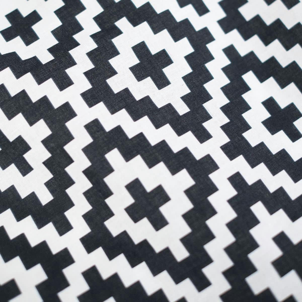 - Parure de lit en Polyester Noir 220x240 cm