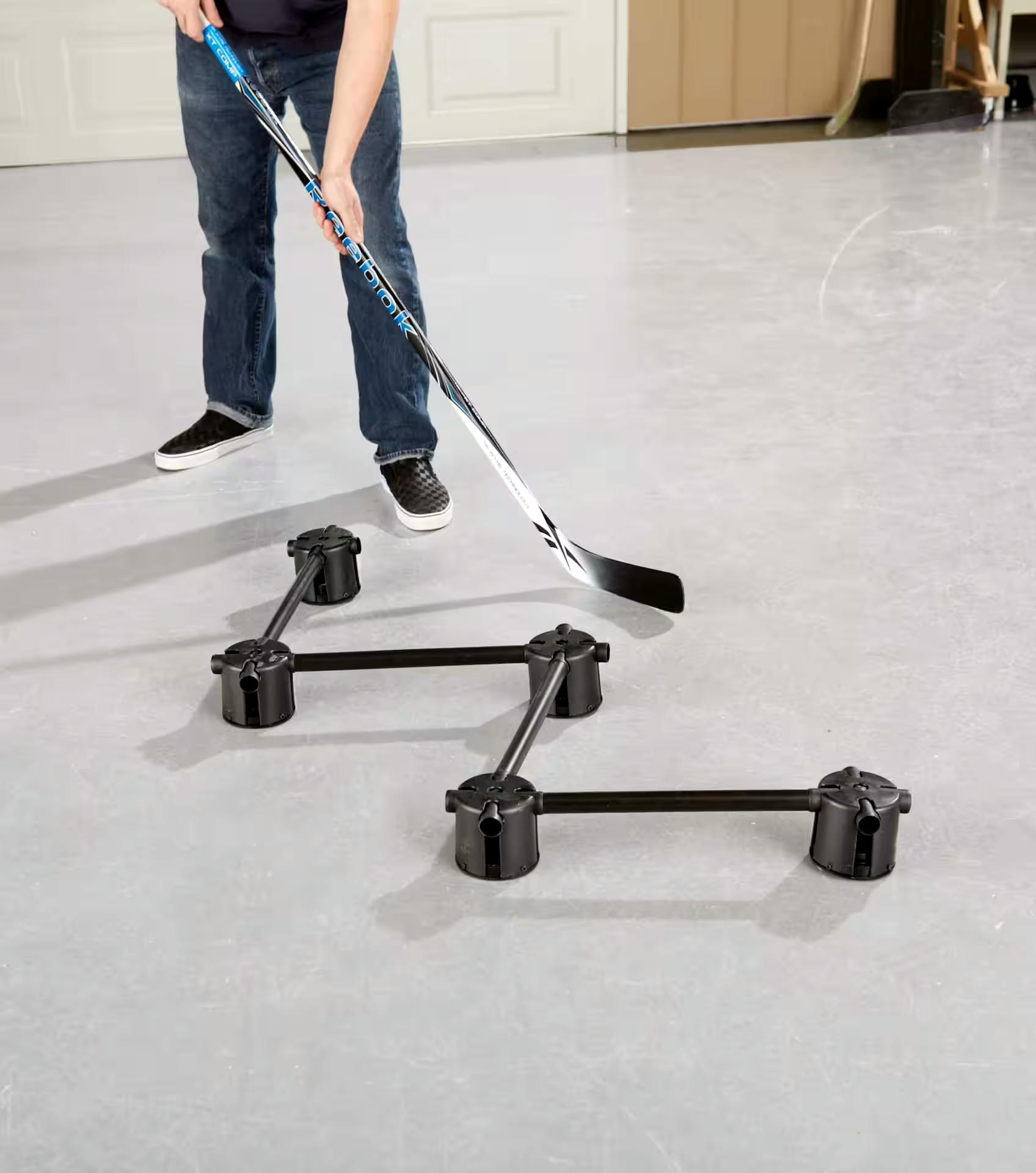 Sherwood Hockey On/Off-Ice Stickhandling Training Aid, 4-ft