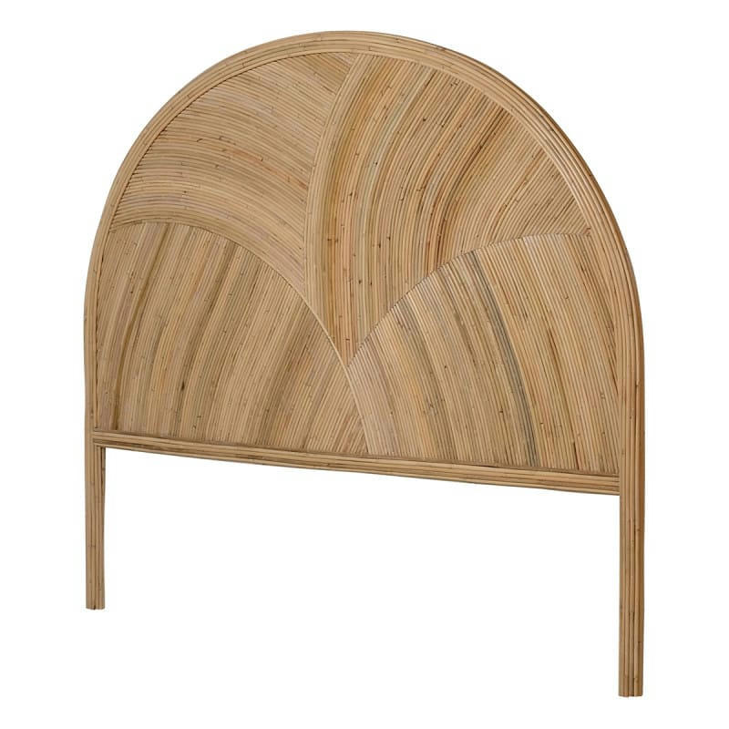 - Tête de lit pleine en rotin 160 cm