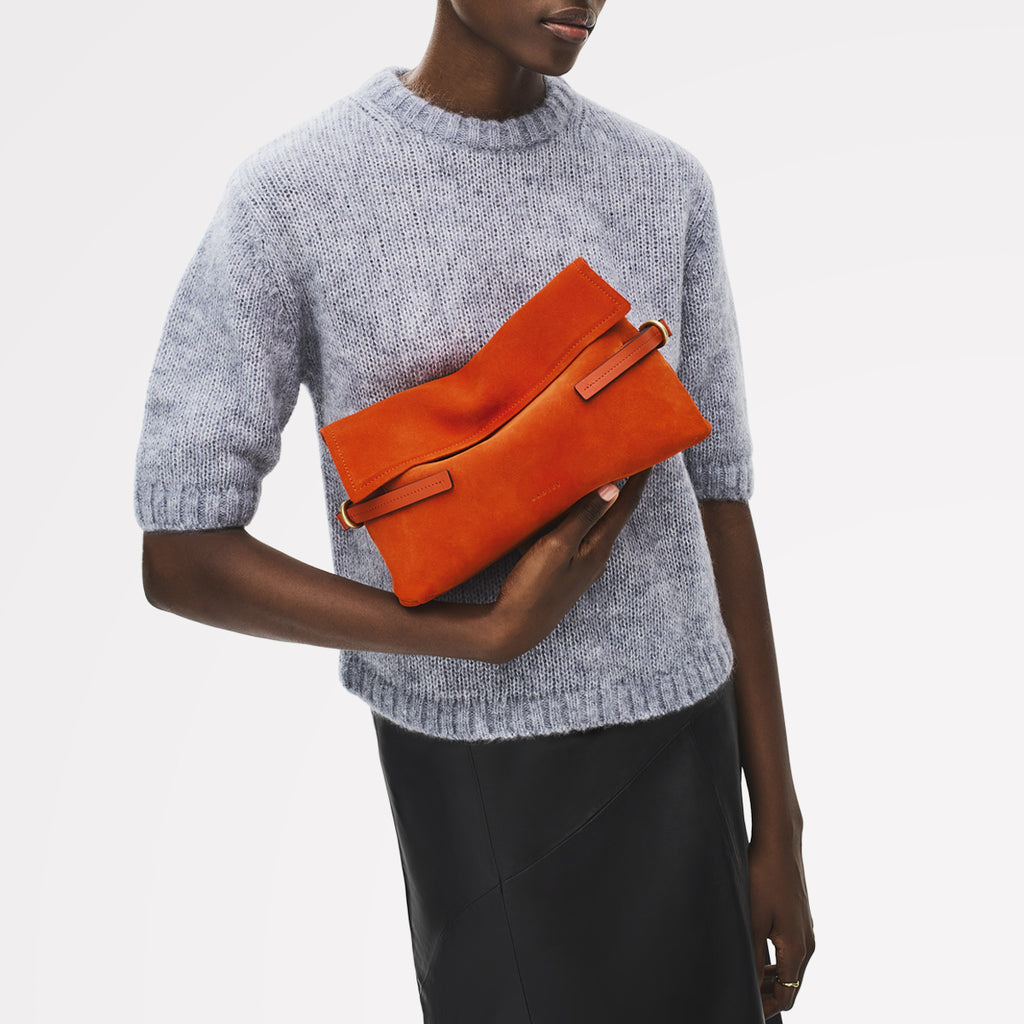 Fleet Street - Medium Flapover Clutch Bag
