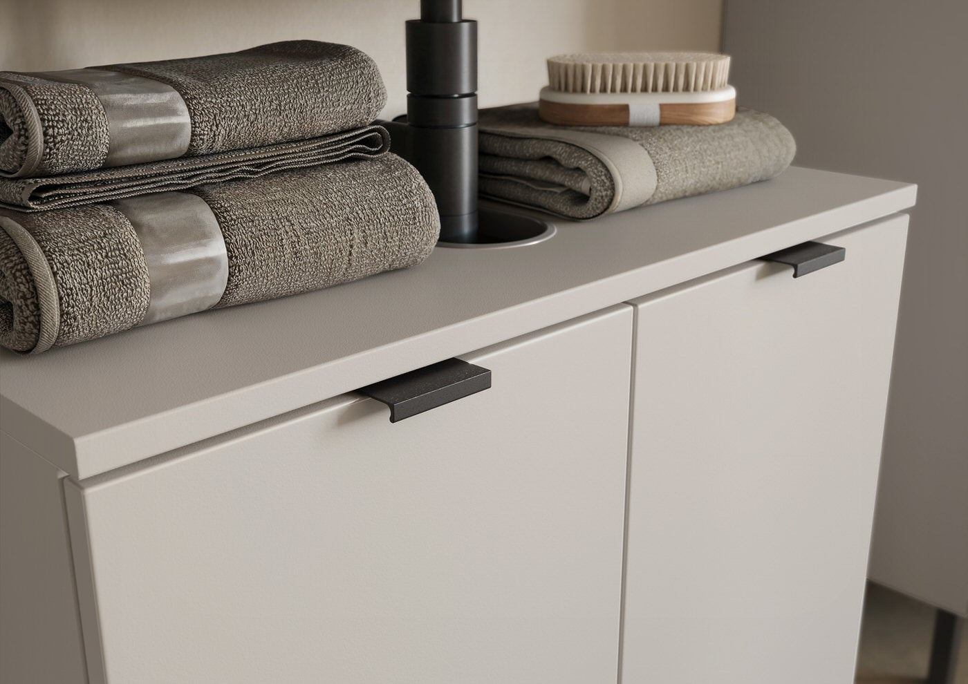 Germania Arcena 60 cm Wastafelonderkast Cashmere