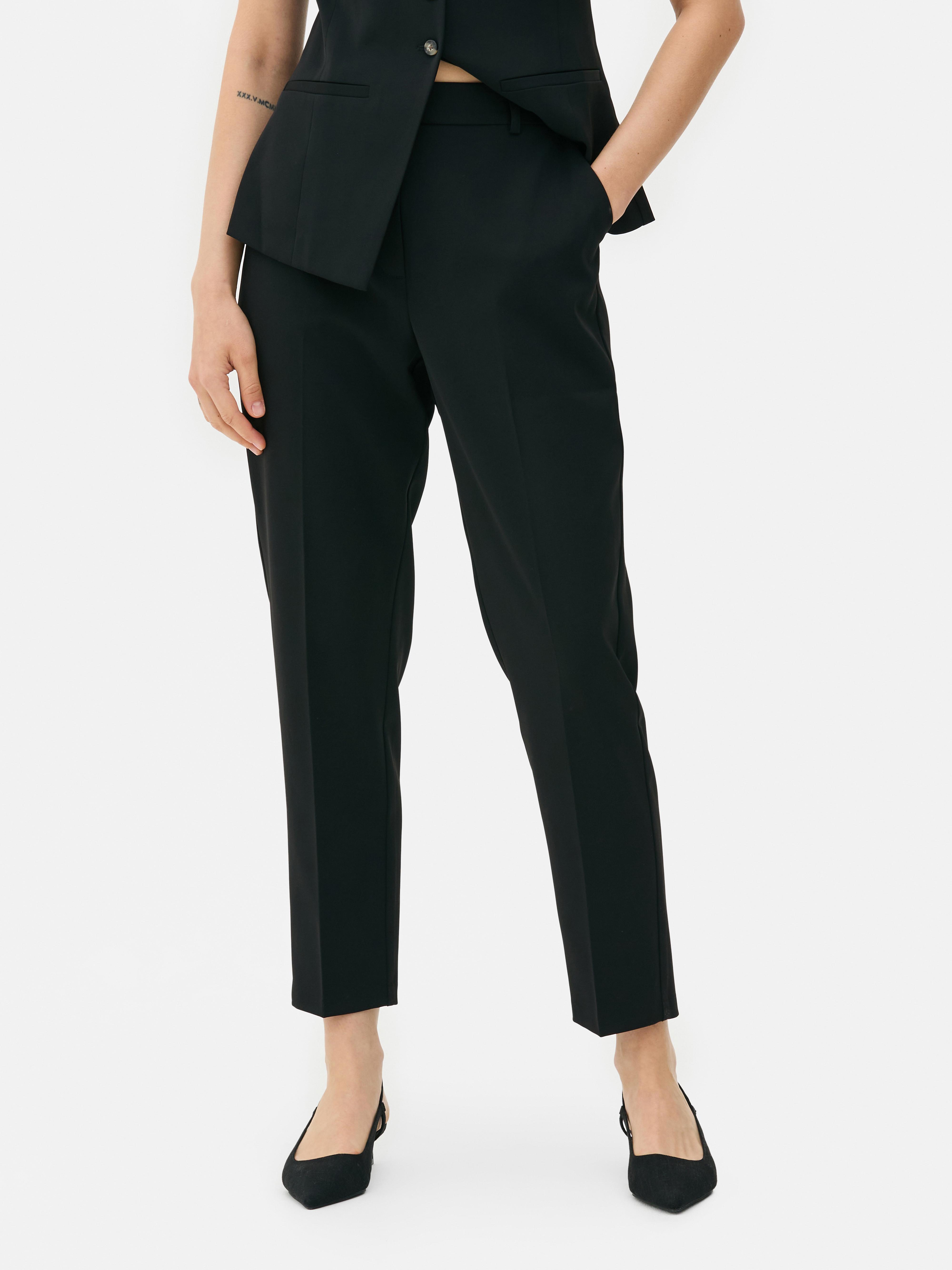 Slim Ankle-Grazer Pants