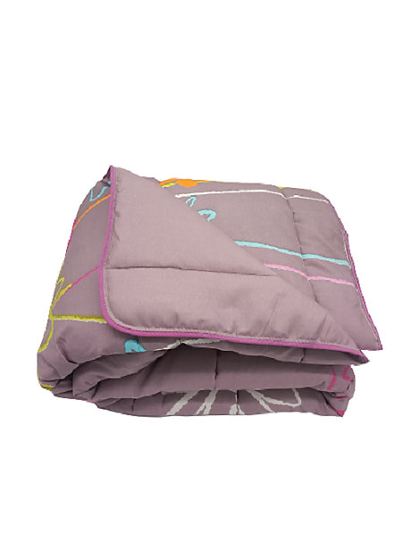 Couette Légère Imprimée Power Flower - 1 Ou 2 Personnes 200 x 200 - 20535