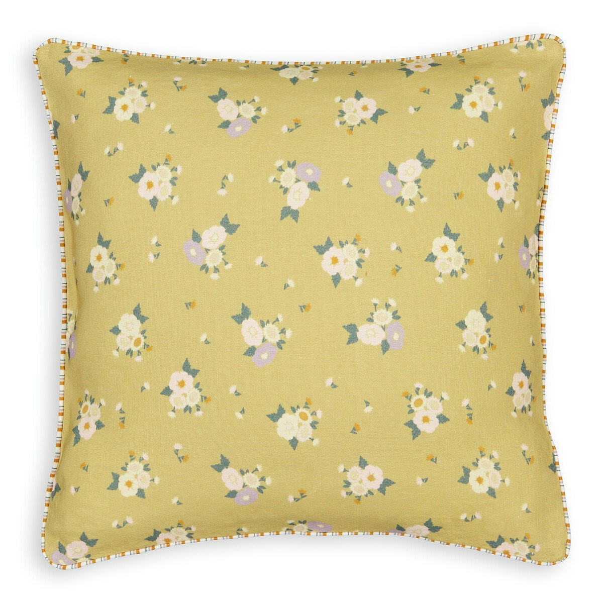 Housse de coussin 45x45 cm, lin/coton, Paulette