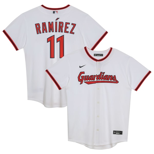 José Ramírez Cleveland Guardians Nike Preschool Home Player Jersey - White
