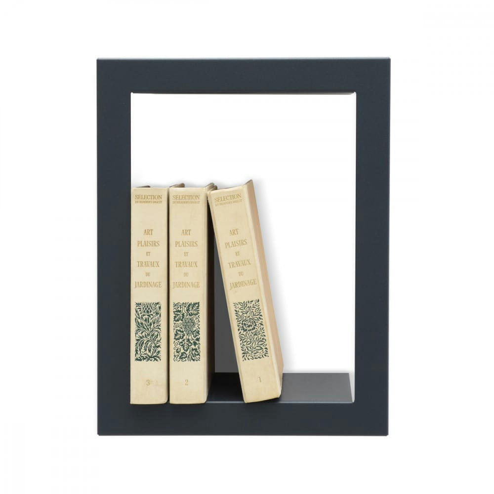 STICK - Etagère design haute ardoise 36.8x28x13.5cm