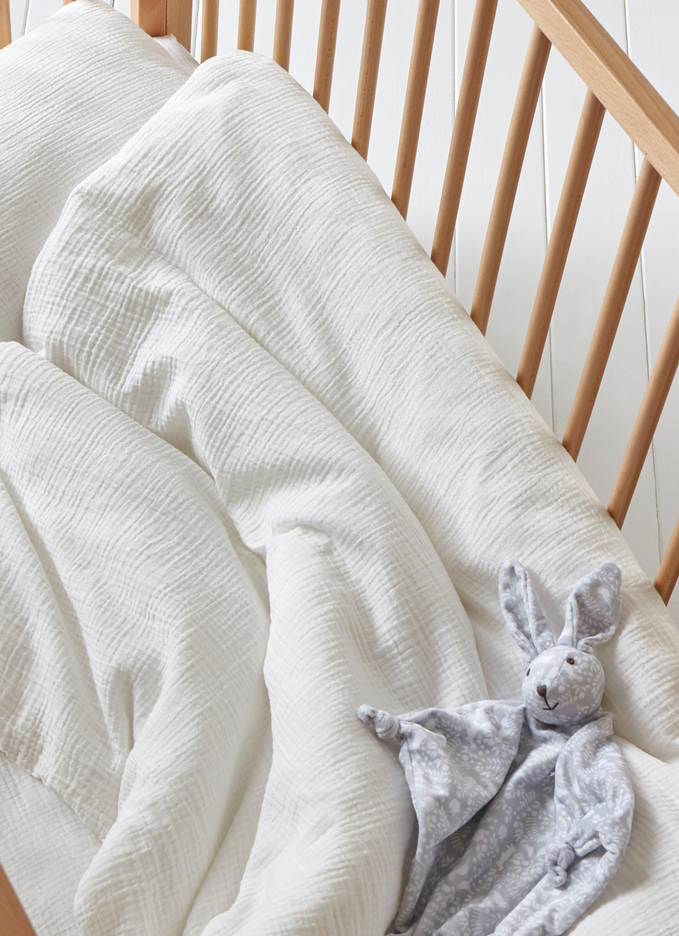 HOUSSE DE COUETTE BÉBÉ EN GAZE DE COTON MOUSSE