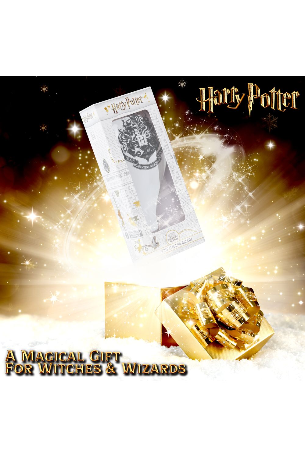 Harry Potter Girls Detangling Hair Brush