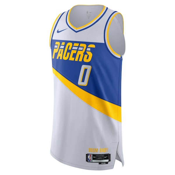 Tyrese Haliburton Indiana Pacers Nike Unisex 2025/26 Authentic Jersey - City Edition - White