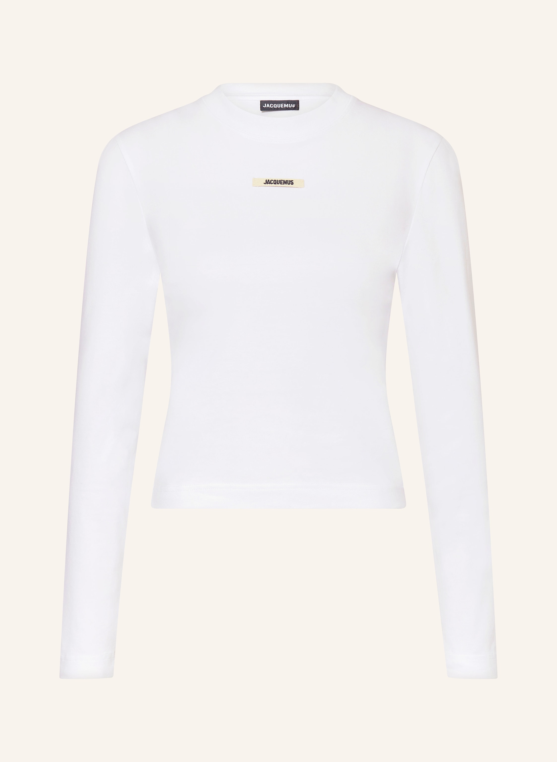 JACQUEMUS Longsleeve LE TSHIRT GROS GRAIN