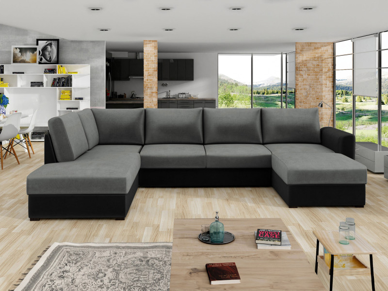 Narożnik z funkcją spania Wilma Premium, Strona: Lewa