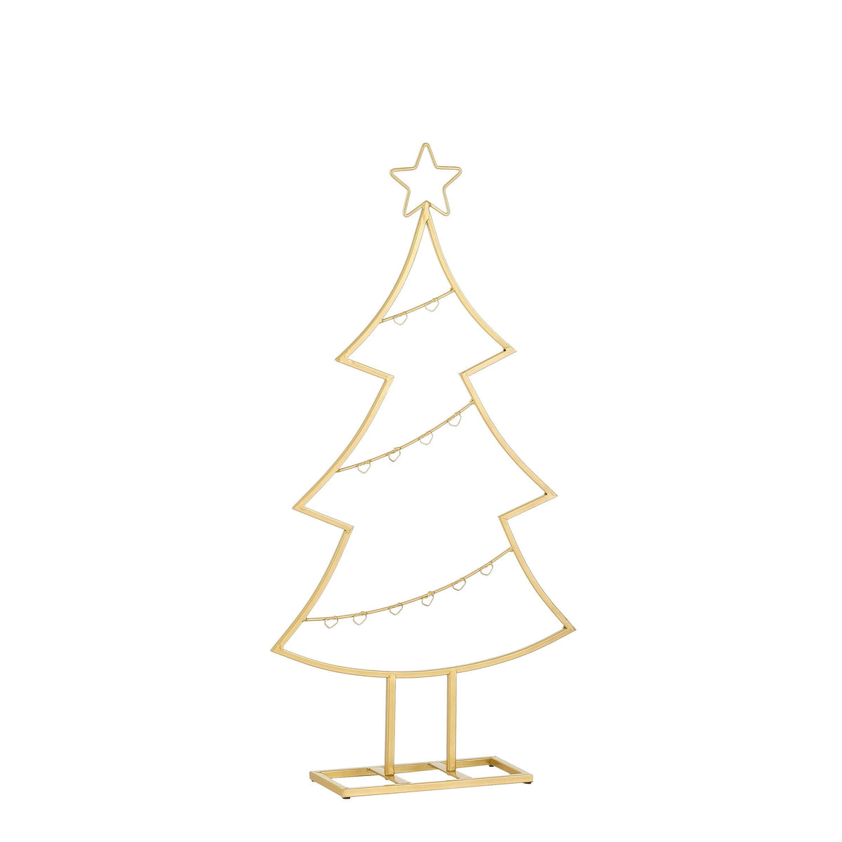 Mica Decorations Decoratie boom goud - l40xb12xh78,5cm