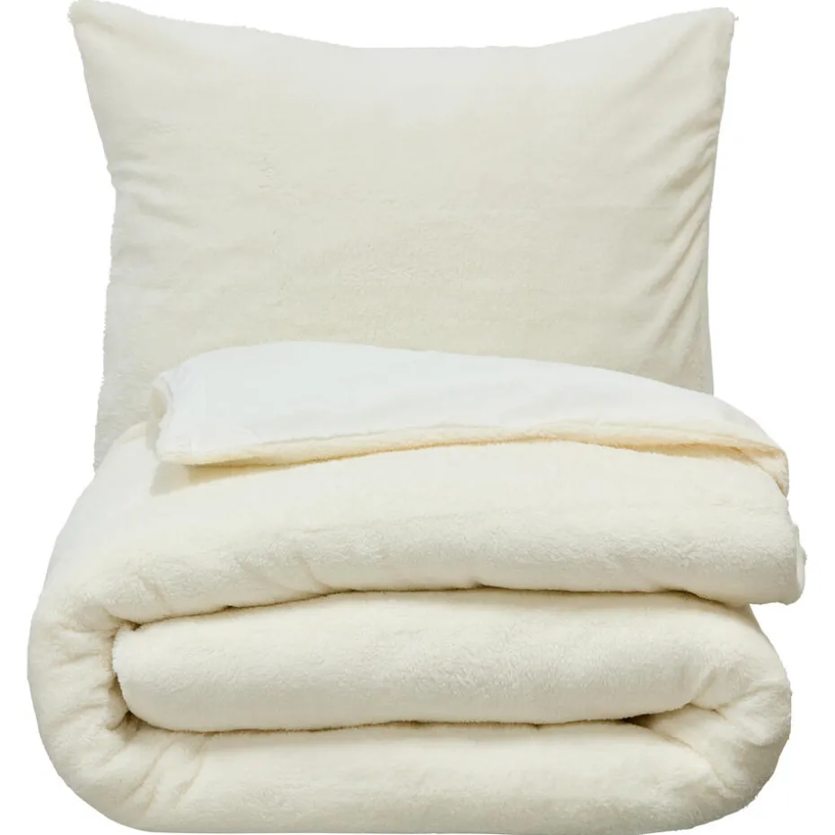 Kwantum Dekbedovertrekken | Beddengoed | Dekbedovertrek Teddy Zand 240×220 Cm 240X220CM