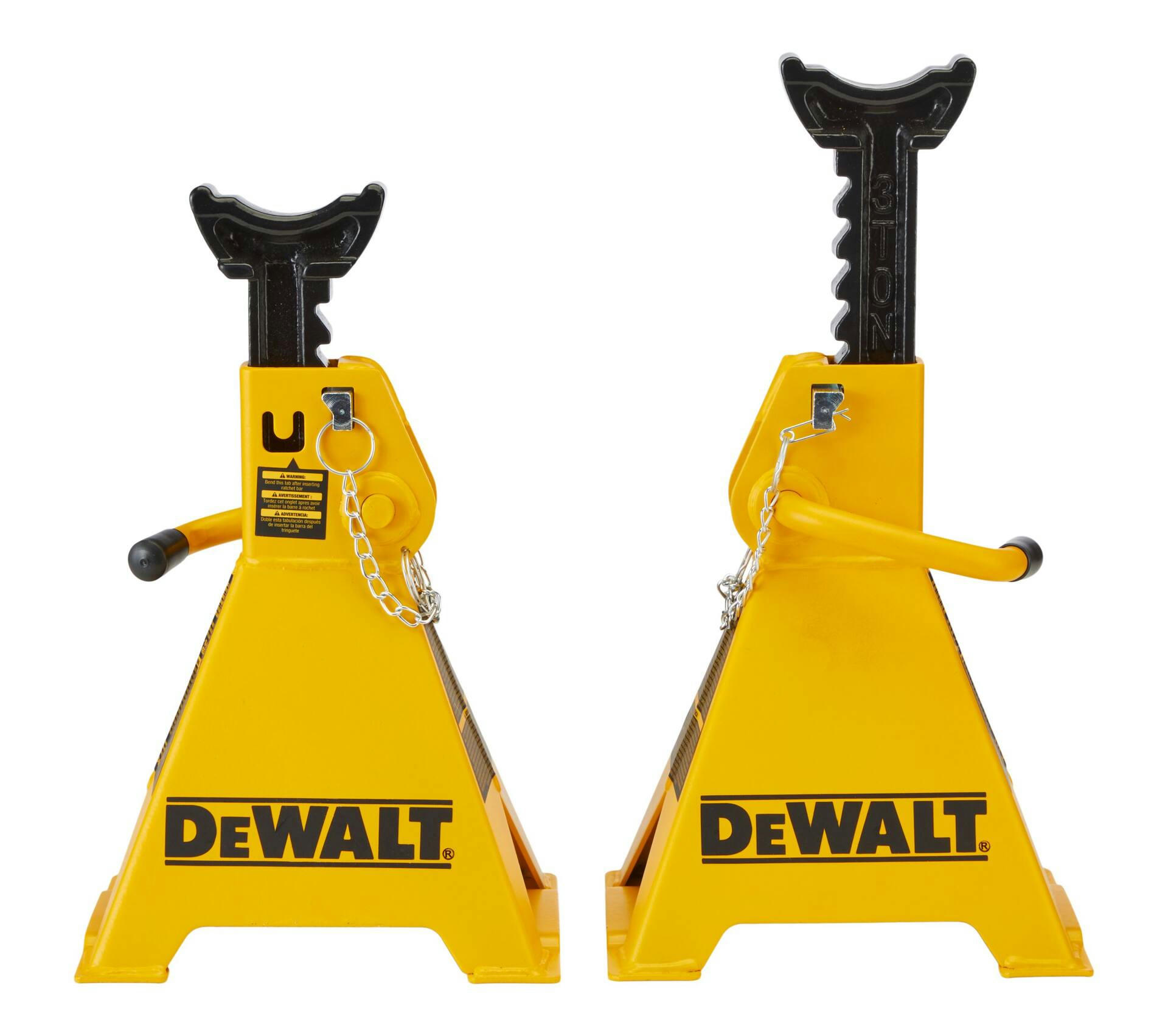 DEWALT Heavy-Duty Jack Stands, 3-ton