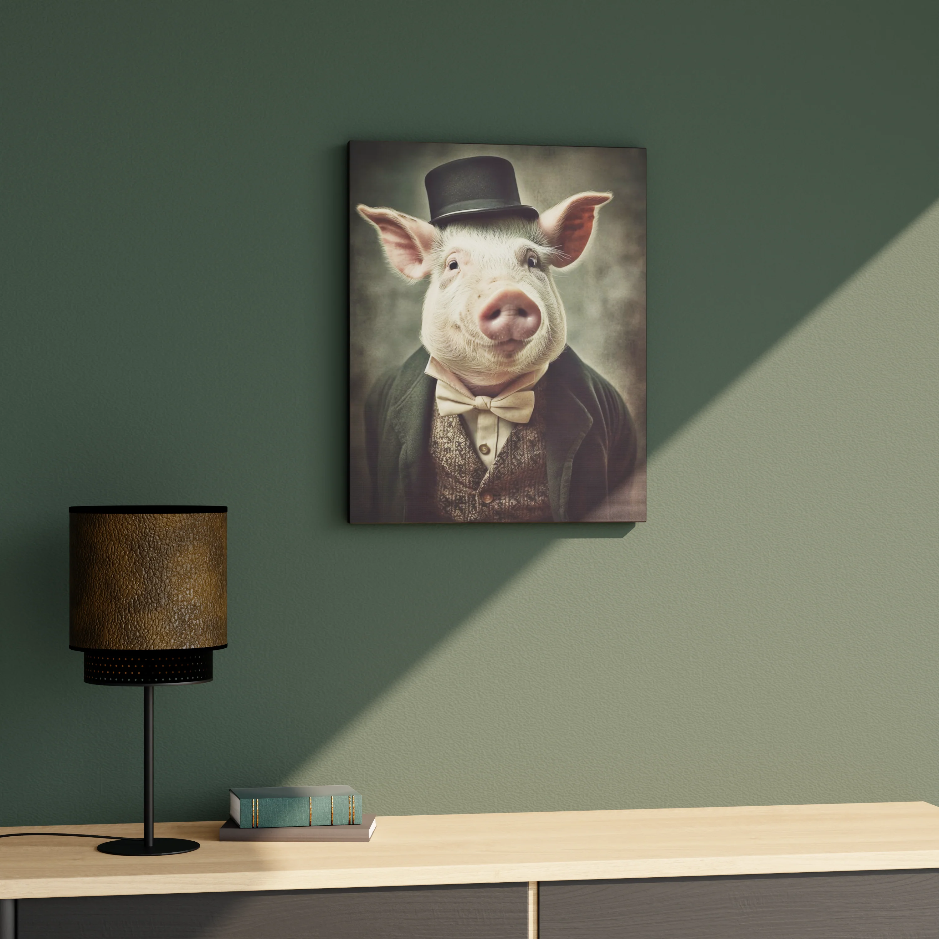 Toile imprimée CHARLES-EDOUARD 40 x 50 cm