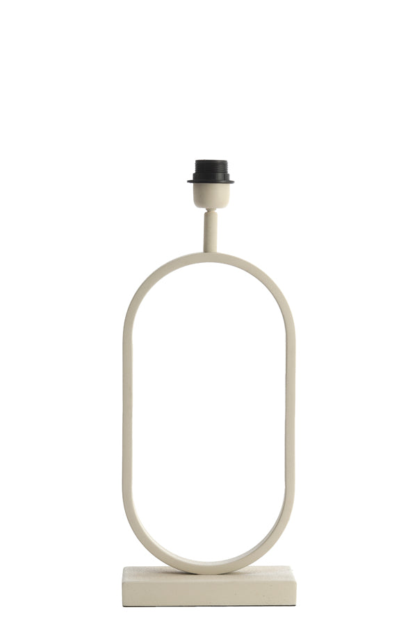 Light & Living lampvoet JAMIRI - 20x10x45cm - wit