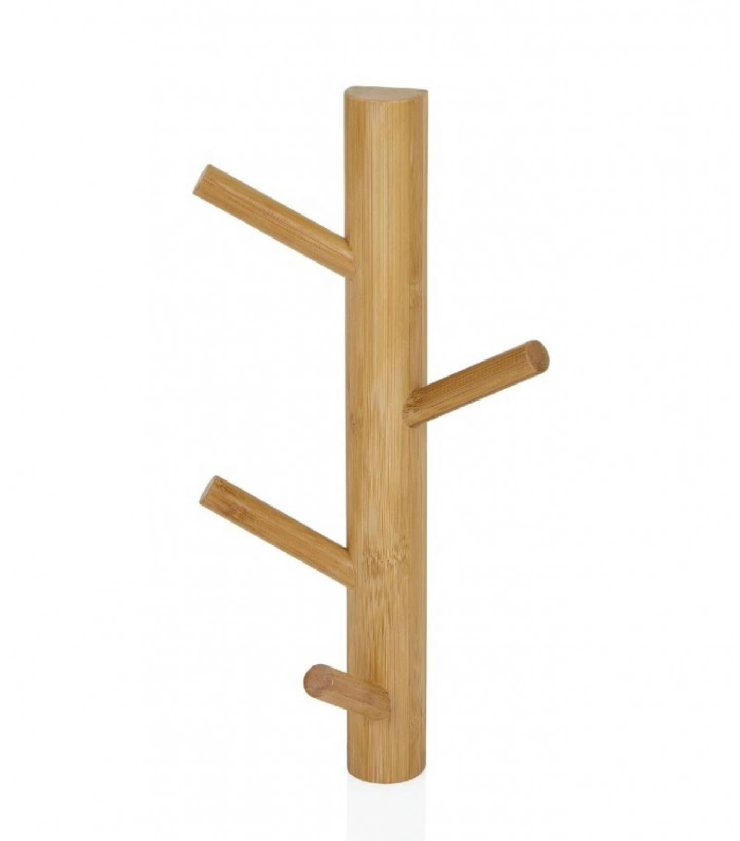 BAMBOU - Portemanteau mural arbre bambou