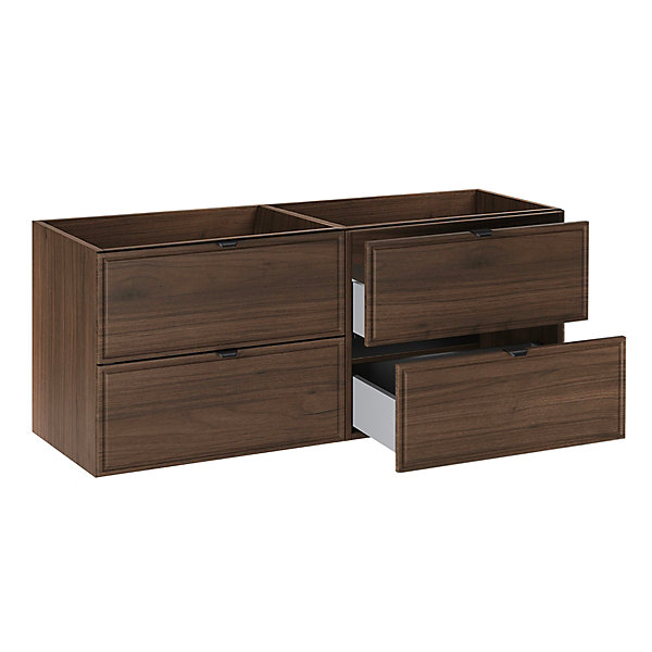 Meuble sous-vasque 120cm Elias Bois fonce