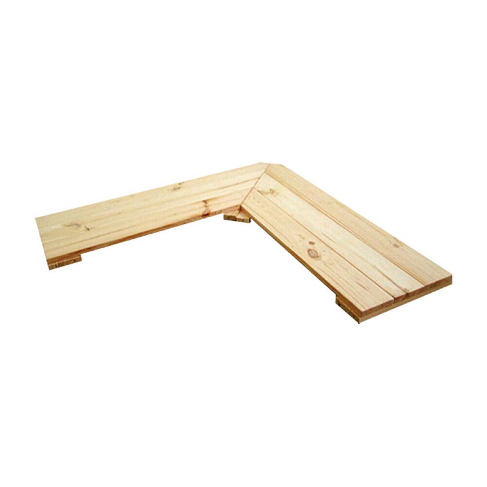 HYLLEPLAN REGALUX HEAVY HJØRNE 85X30CM