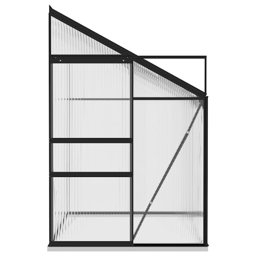 NNEVL Greenhouse Anthracite Aluminium 3.97 m&sup3;