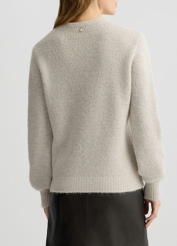 Pullover in misto alpaca