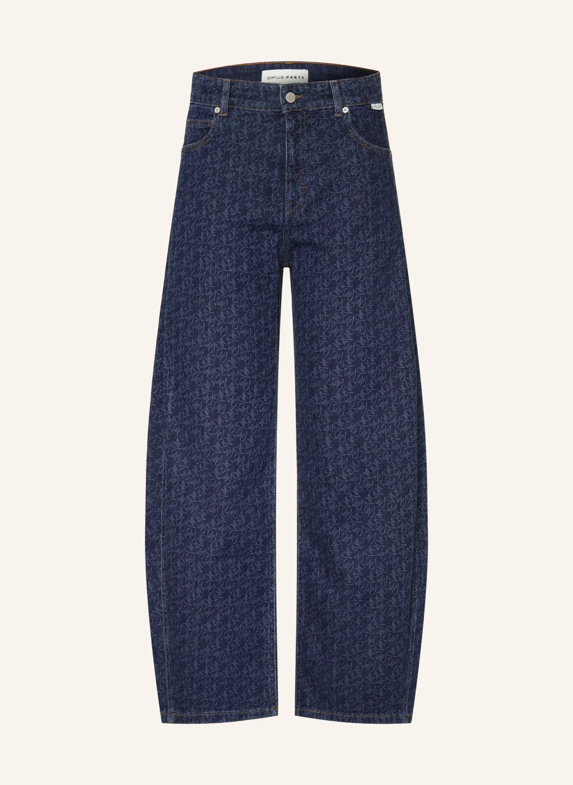 OPUS PANTS Barrel Jeans MARI LEAP