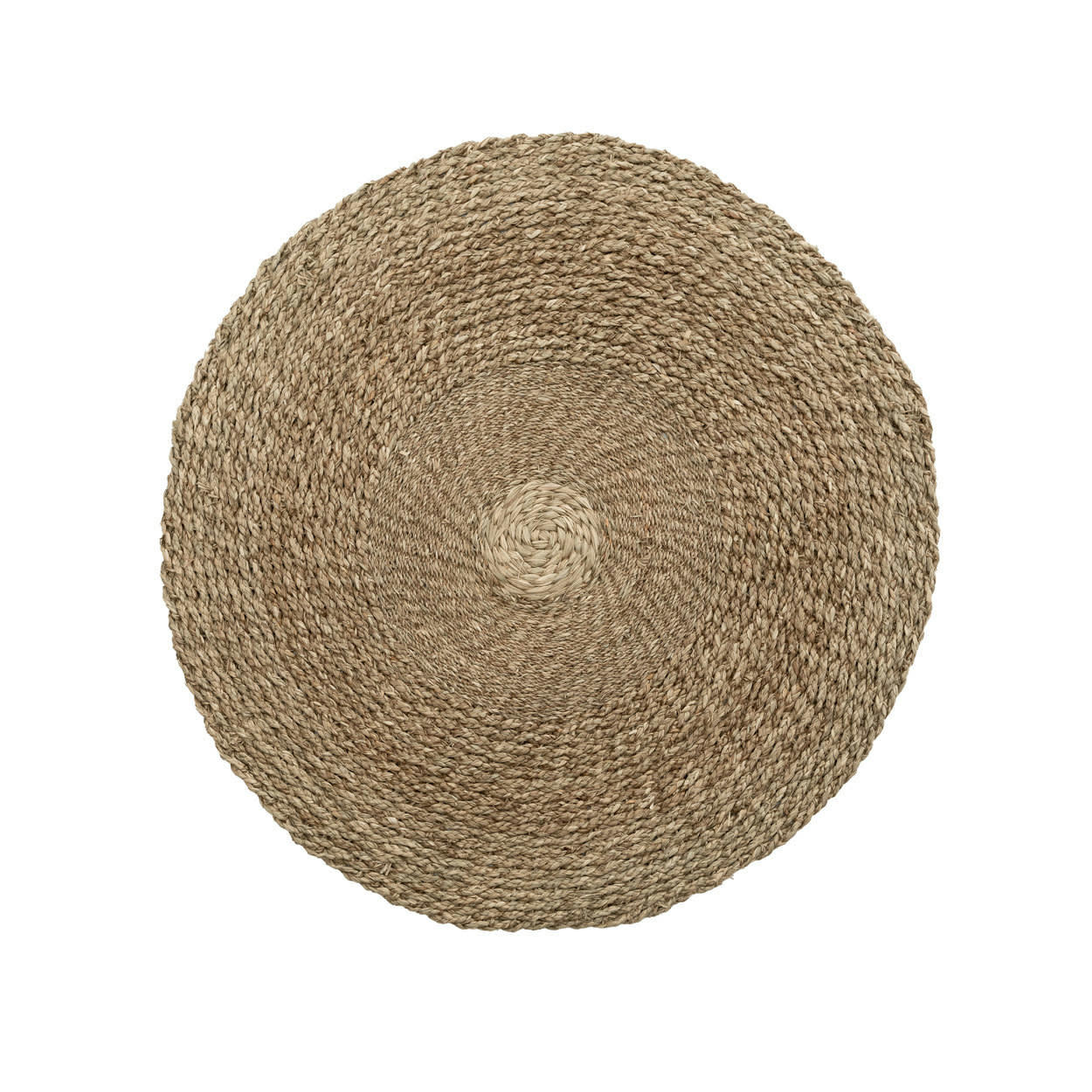 MEKONG RIVER - Tapis en herbes de mer naturel 90x90