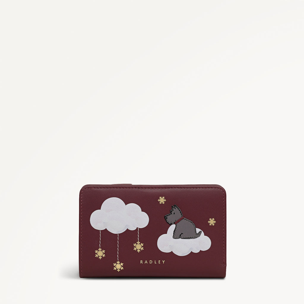 It's Written In The Snowflakes - Medium Bifold Purse
